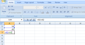Arithmatic Excel