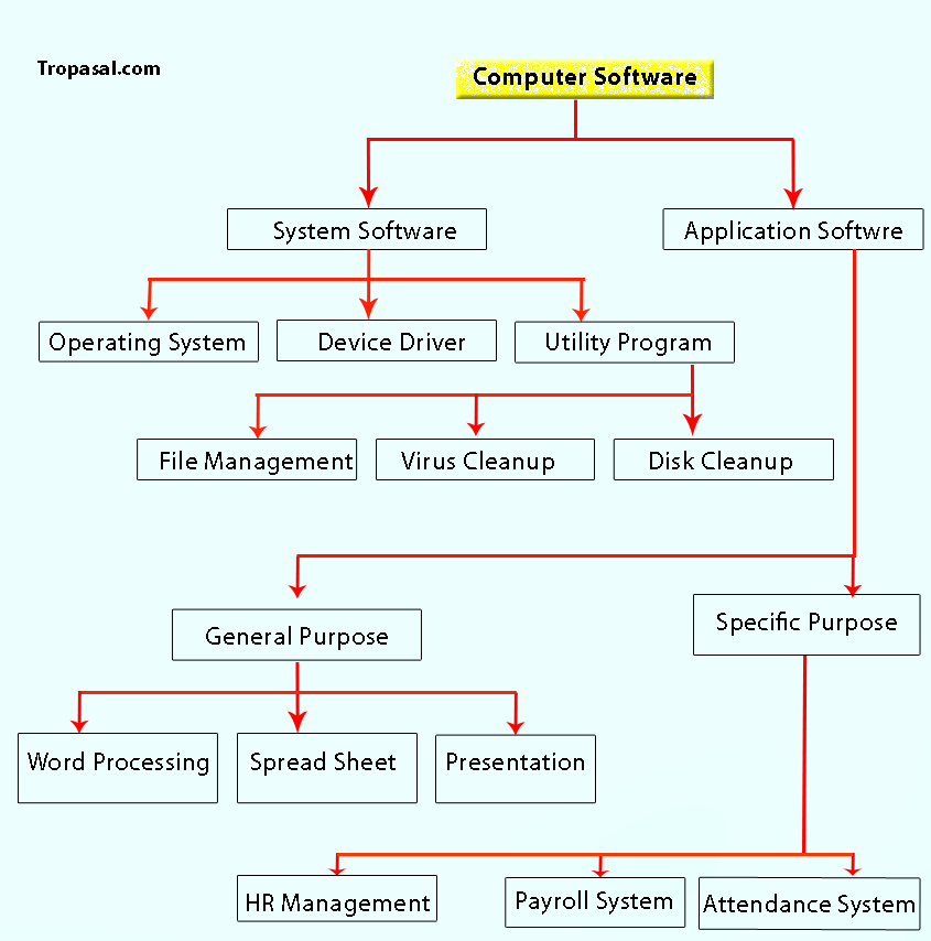 software categories examples
